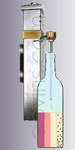Principe du  Système de préservation des bouteilles de vin  modèle GASTRO-LINE