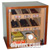 Counter humidor cigars cabinet for +/- 150 cigars with option electronic humidification system